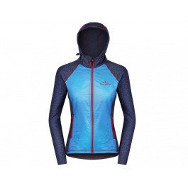   Fjord Nansen Термоактивна кофта жіноча  Hasvik Wind Women - blue/navy melange/red XS