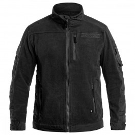   Brandit Флісова кофта  Fleecejacket Ripstop - Black M