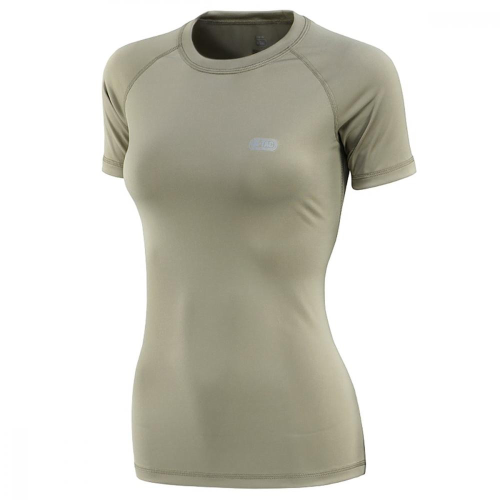 M-Tac Жіноча термоактивна футболка  Ultra Light Polartec Lady Short Sleeve - Tan L - зображення 1