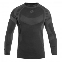   Sesto Senso Термоактивна футболка з довгим рукавом  Thermo Active - Graphit/Black L