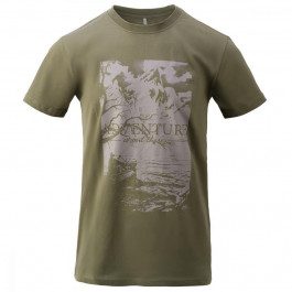   Helikon-Tex Футболка T-shirt  "Adventure is out there" - Olive M