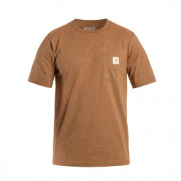   Carhartt WIP Футболка T-Shirt  K87 Pocket - Oiled Walnut Heather L