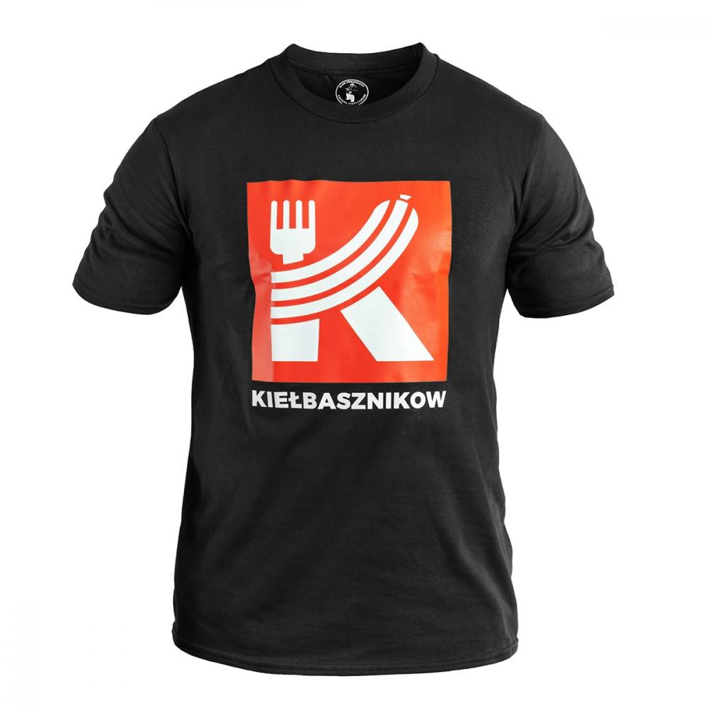 Kaldun Футболка T-shirt  Kielbasznikow - Чорна L - зображення 1