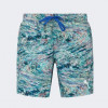 PUMA Різнокольорові чоловічі шорти  SWIM MEN PRINTED MID SHORTS 1P 938056/01 - зображення 1