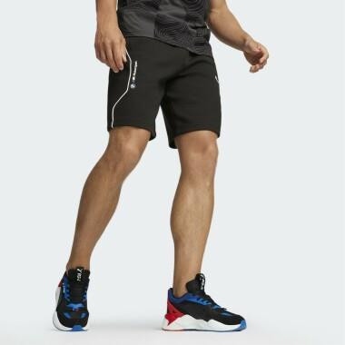 PUMA Чорні чоловічі шорти  BMW MMS Sweat Shorts 624148/01 - зображення 1