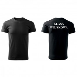   MaxPro-Tech Футболка T-Shirt  "Klasa wojskowa" - Black L