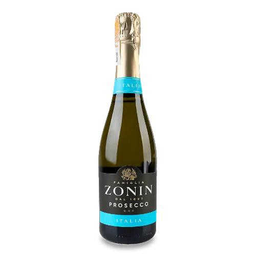 Zonin Вино ігристе  Prosecco біле брют, 0.375 л (8002235007771) - зображення 1