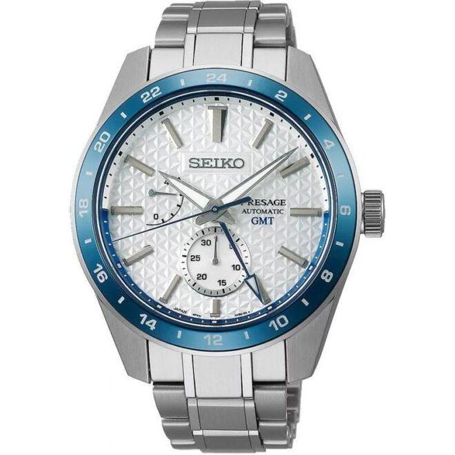 Seiko Presage Sharp Edged GMT 140th Anniversary Limited Edition SPB223J1 - зображення 1