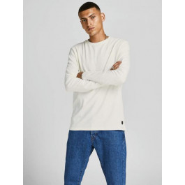   Jack & Jones Чоловічий лонгслів  12190718-white XXL Білий (SZ5715102234028)