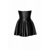 Noir Handmade Сукня  F308 Dreamer wetlook corset mini dress with front zipper Вlack, M (SX0286) - зображення 6