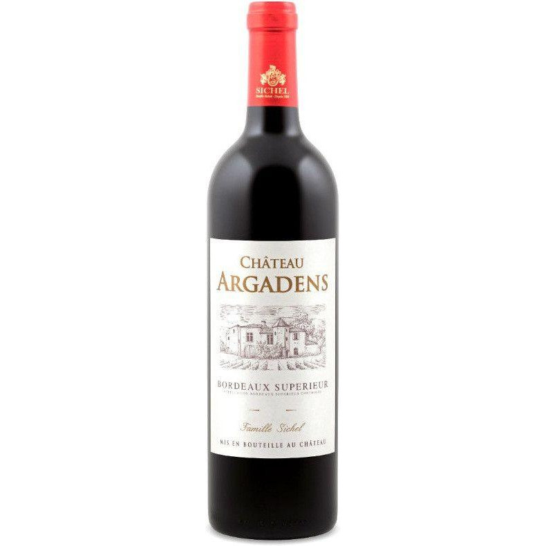 Chateau Argadens Вино Sichel Rouge Bordeaux Superieur AOC, 2014 (3394150045606) - зображення 1