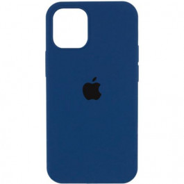   Borofone Silicone Full Case AA Open Cam for Apple iPhone 12 Pro Max Royal Blue (FullOpeAAi12PM-3)