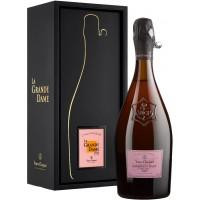   Veuve Clicquot Шампанське  La Grande Dame Rose, рожевий сухий брют, 0.75л 12.5%, в подарунковій упаковці (BDA1SH-SV