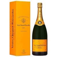   Veuve Clicquot Шампанське  Ponsardin Brut, сухе біле, 1.5л 12%, у подарунковій упаковці (BDA1SH-SVC150-001)