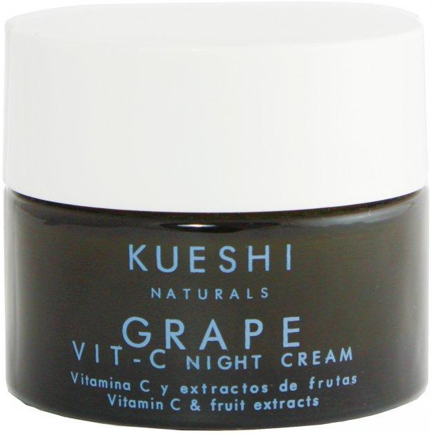 Kueshi Ночной крем для лица  grape super fruit & vit C night cream с виноградом и витамином С 50 мл (843656 - зображення 1