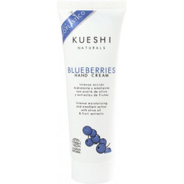   Kueshi Черничный крем для рук  blueberries fruity food hand cream 75 мл ( 8436568902661)