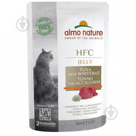   Almo Nature HFC Cat Jelly Tuna With Whitebait 55 г (8001154124767)