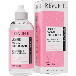   Revuele Делікатний пілінг для обличчя  Liquid Facial Exfoliant 5% Glycolic + Citric Acid blend для комбінова