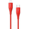 VOKAMO Luxlink Series Type-C to Lightning Red 1.2m (VKM20055) - зображення 1