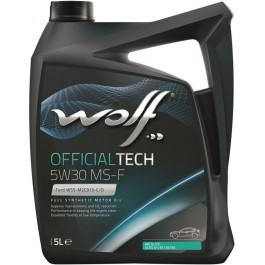   Wolf Oil OFFICIALTECH MS-F 5W-30 5л