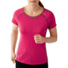 Smartwool Жіноча термофутболка  PhD Ultra Light Short Sleeve Bright Pink (SW SO134.684) XS - зображення 1