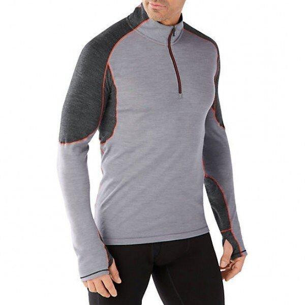 Smartwool Термокофта  Men's PhD Light 1/4 Zip Light Gray (SW 14014.039) розмір XL - зображення 1