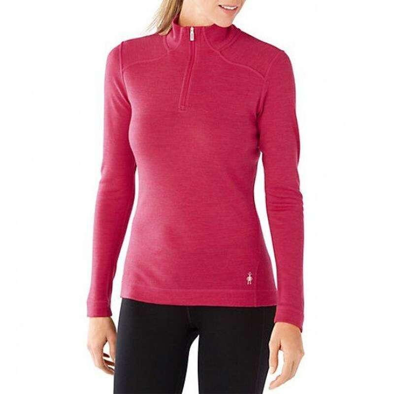 Smartwool Жіноча термокофта  Wm’s NTS Mid 250 Zip T Potion Pink Heather (SW SS221.907) розмір L - зображення 1