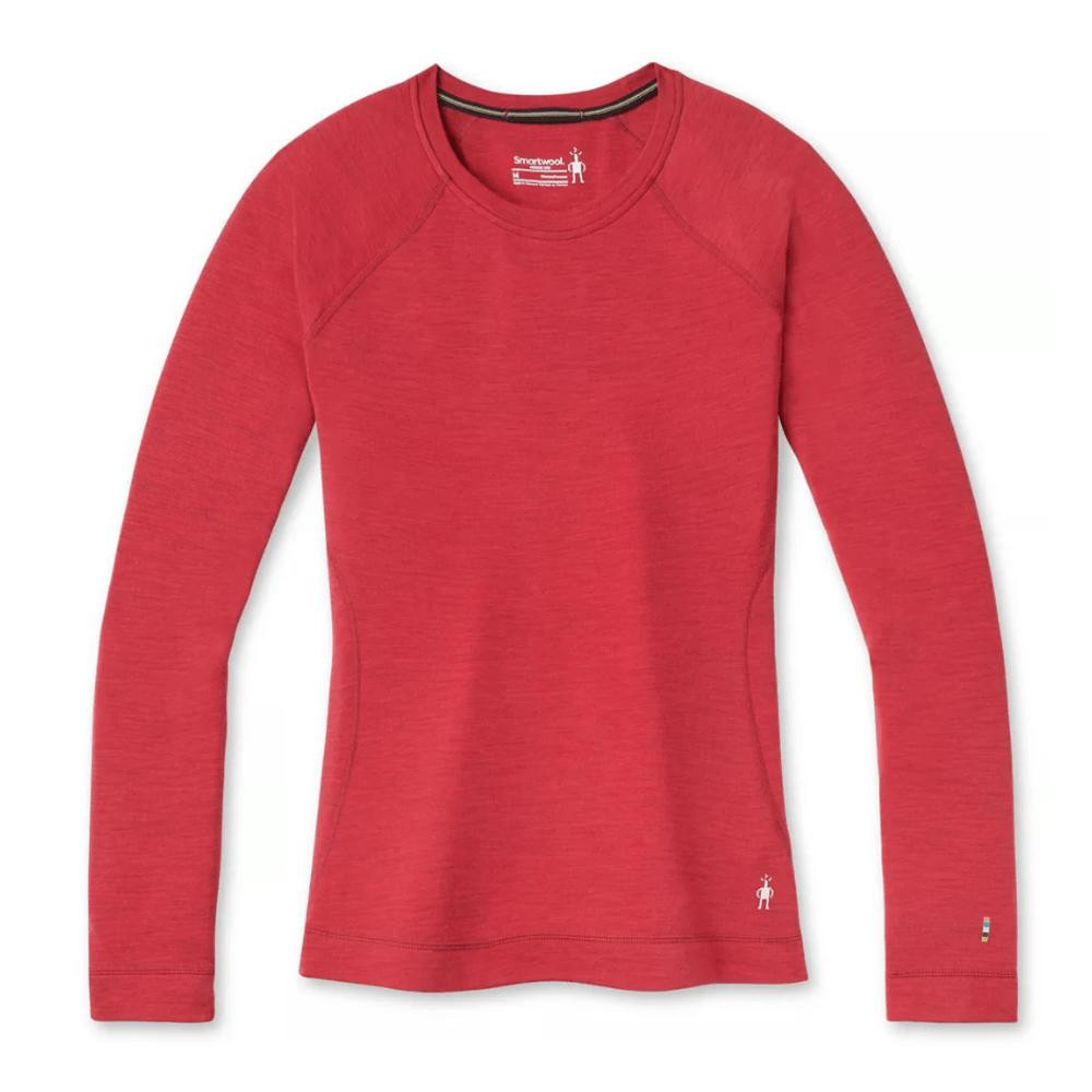 Smartwool Жіноча термокофта  Women's Merino 250 Baselayer Crew Boxed Pomegranate Heather (SW SW016370.G67) роз - зображення 1