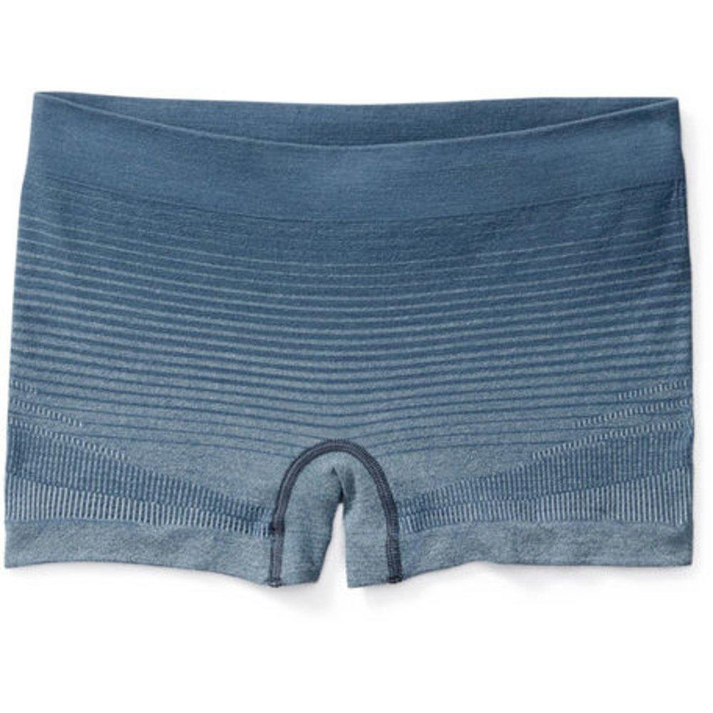 Smartwool Жіночі термошорти  Wm’s PhD Seamless Boy Short Dark Blue Steel (SW 16027.292) розмір M - зображення 1