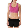 Smartwool Топ  PhD Seamless Racerback Bra Berry Heather (SW SO160.314) XS - зображення 1