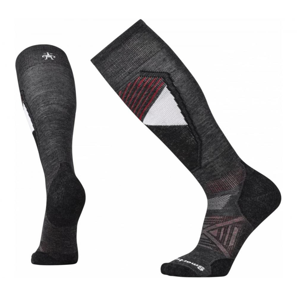 Smartwool Термошкарпетки  Men's PhD Ski Light Pattern Charcoal (SW 15035.003) розмір XL - зображення 1