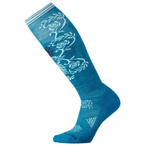 Smartwool Жіночі термошкарпетки  Wm's PhD Ski Light Pattern Glacial Blue (SW 15017.781) розмір S - зображення 1