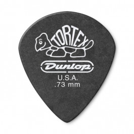   Dunlop 482P.73 Tortex Pitch Black Jazz III Player's Pack 0.73 mm 12шт