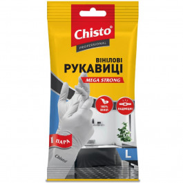   Chisto Вінілові рукавички  розмір L 1 пара (4823098413349)