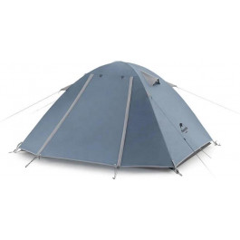   Naturehike P-Series 4P UPF 50+ Family Camping Tent NH18Z044-P, storm blue