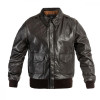 Mil-Tec US A2 Leather Flight Jacket - Brown (10460009-907) - зображення 1