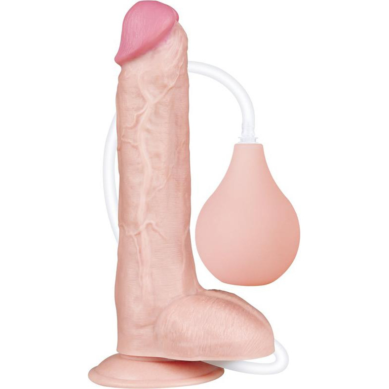 LoveToy Squirt Extreme Dildo 10 Телесный (6452LVTOY400-07) - зображення 1