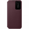 Samsung S906 Galaxy S22+ Smart Clear View Cover Burgundy (EF-ZS906CEEG) - зображення 1