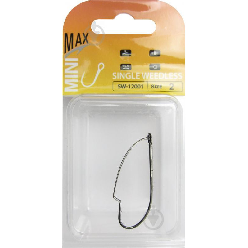 MiniMax Single Weedless SW-12001 №2 / 10pcs - зображення 1