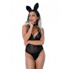  Костюм кролика Daring Intimates Classic Bunny, 3 предмети, чорний, S/M (DI75202) - зображення 3