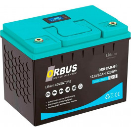   ORBUS LiFePO4 12.8V 60Ah (ORB12-60)