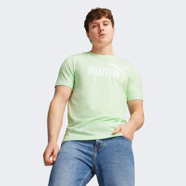 PUMA М&apos;ятна чоловіча футболка  ESS Heather Tee 586736/78 - зображення 1