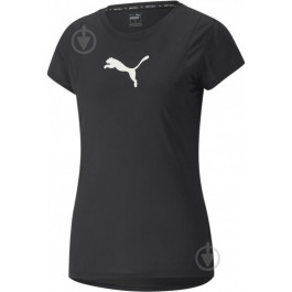   PUMA Чорна жіноча футболка  TRAIN ALL DAY TEE 522344/01