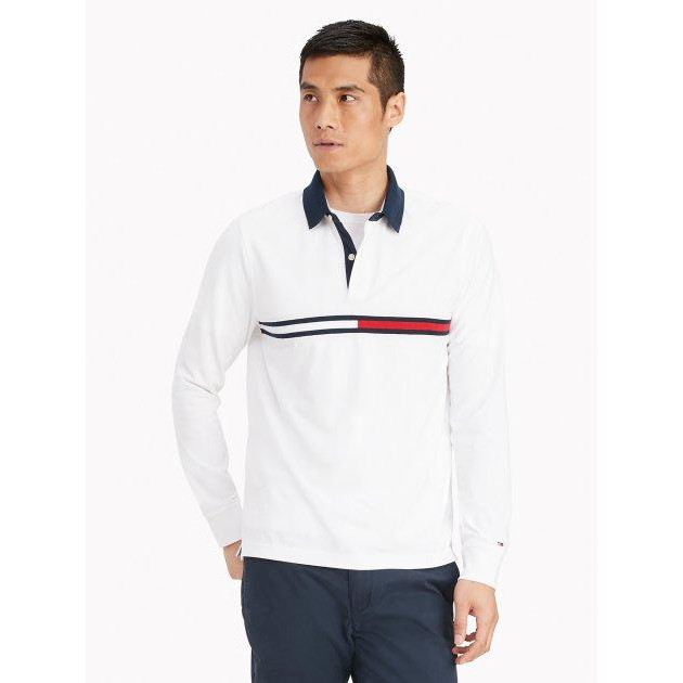 Tommy Hilfiger Поло  6598708163XLБіле (1159782413) - зображення 1