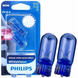   Philips W5W WhiteVision ultra 12V 5W PS 12961WVUB2