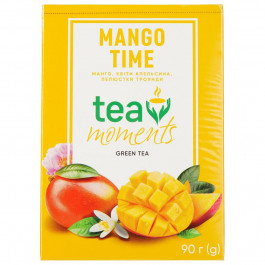   Tea Moments Чай зелений  Mango Time листовий, 90 г (4823118601749)