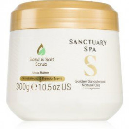   Sanctuary Spa Golden Sandalwood пілінг з вмістом солі для тіла 300 гр