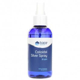   Trace Minerals БАД Колоїдне срібло, Colloidal Silver, , флакон з розпилювачем, 30 PPM, 59 мл