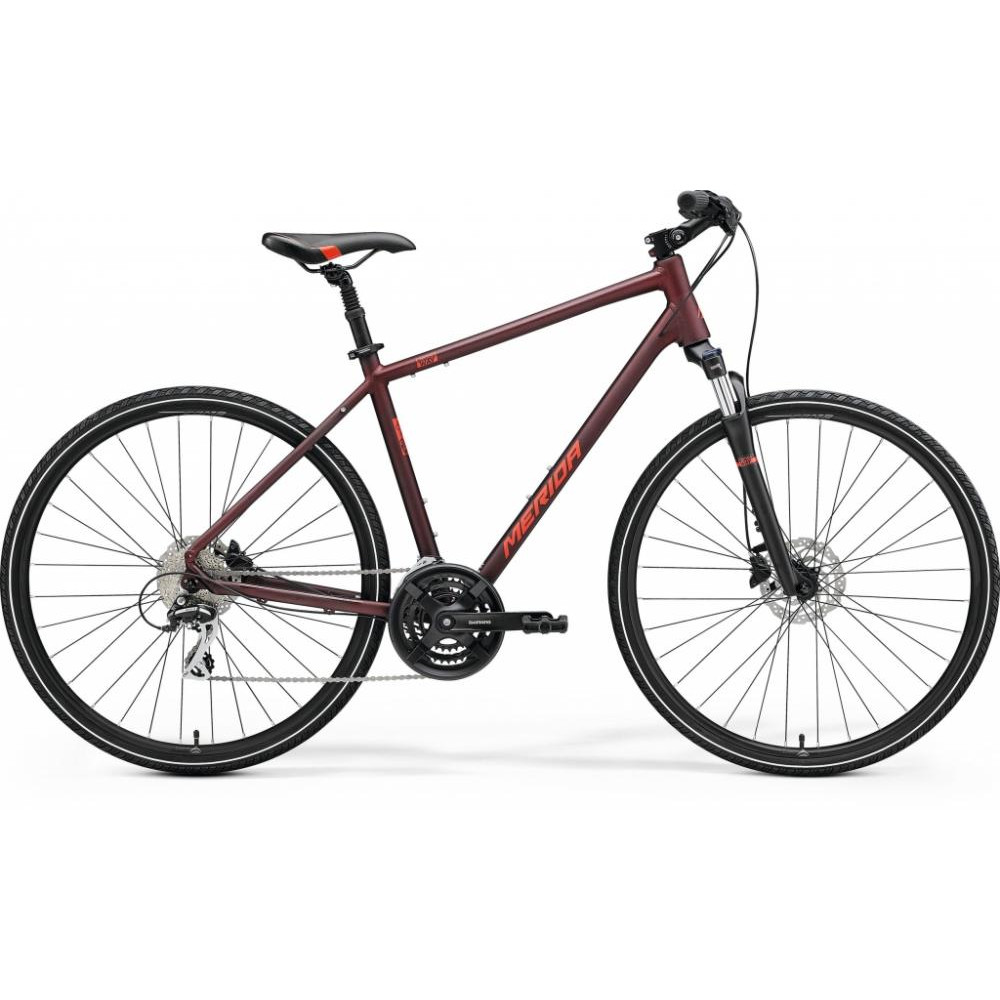 Merida Crossway 20-D 2022 / рама 47см matt burgundy red - зображення 1