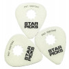 Cleartone EVERLY GLOW IN THE DARK STAR PICK MEDIUM .71mm (12-PACK) - зображення 4